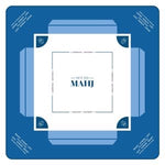 Mahj Blue Mat for Jewish Mah-Jong