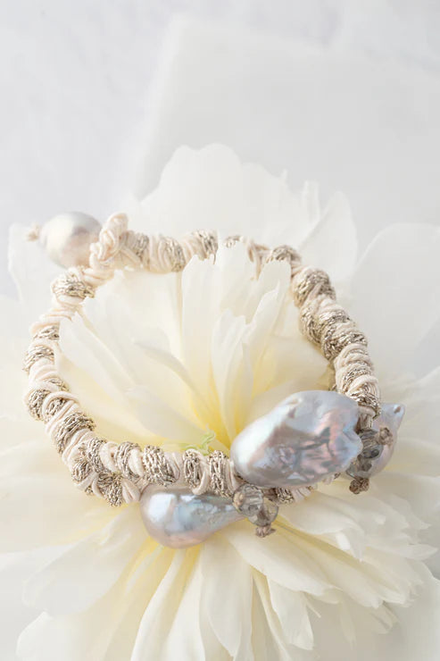 MELA Twisty Trio Pearl Bracelet
