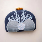 Coral & Shell Clutch (2 Colors)