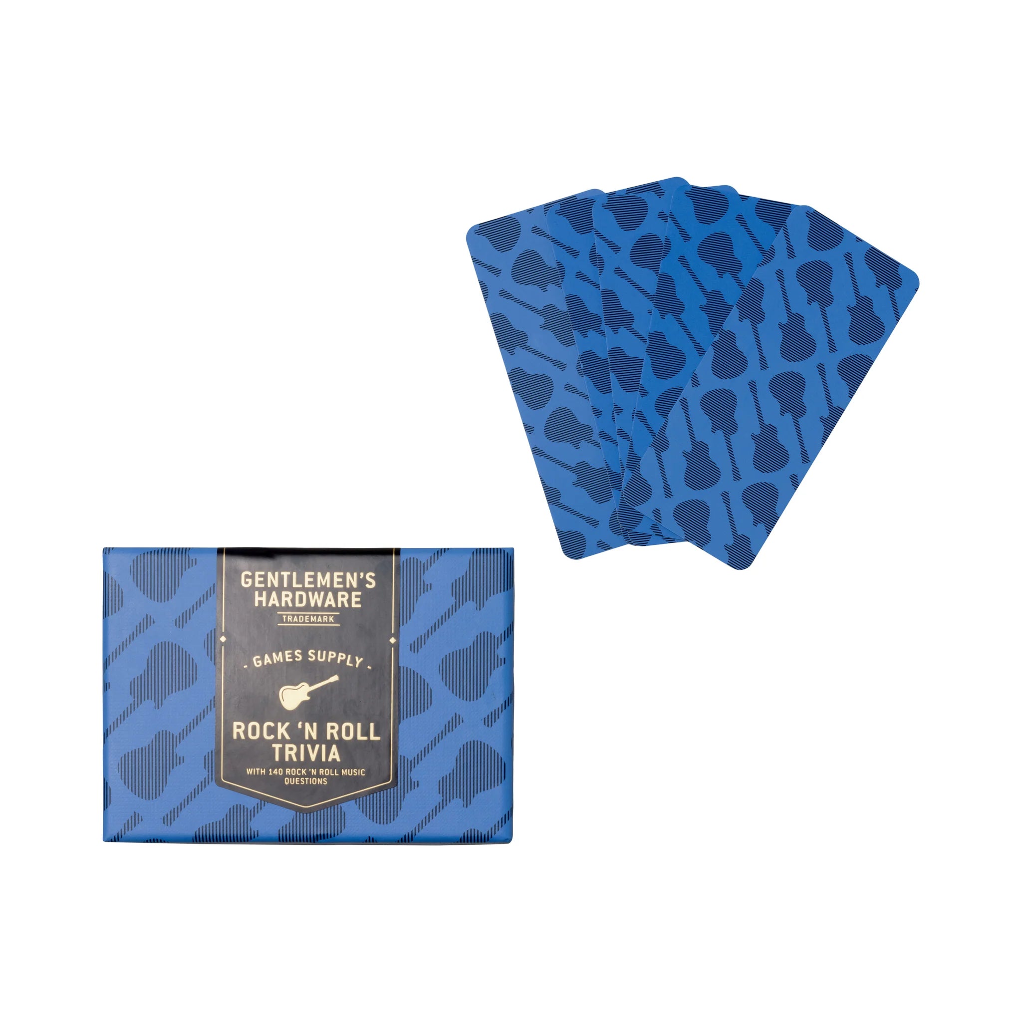 Gentelmen's Hardware Rock 'n Roll Trivia Game – Black Tie Beach