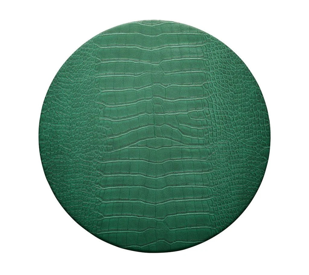 Kim Seybert Croco Placemats in Emerald