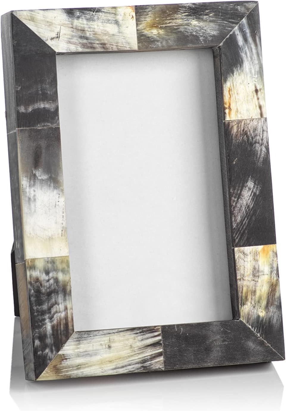 African Black Horn Inlaid Photo Frame-4x6