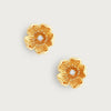 Anabel Aram Wildflowers Gold Stud Earrings
