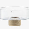 LSA International Lotta Pedestal Bowl and Ash Base 9.75 in