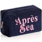 Sol Apres Sea Zip Pouch, Navy