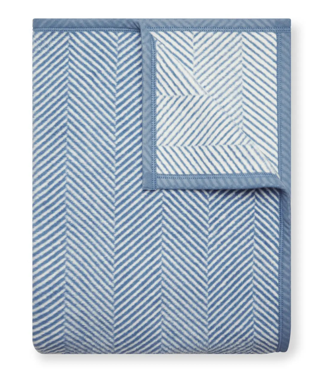 ChappyWrap Blanket - Harborview Herringbone Cornflower