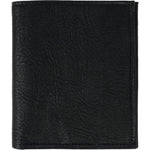 Moore & Giles Compact Wallet Slanted Pocket SEVEN HILLS BLACK