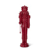 Red Resin LED Nutcracker Soldier 26.25"