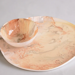 Glass Adana Small Round Painte