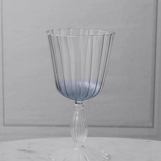 Glass Cambridge Isabella All Purpose Set of 4 (Blue)