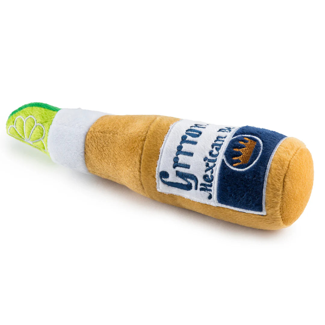 Grrrona Beer Bottle Plush Dog Toy