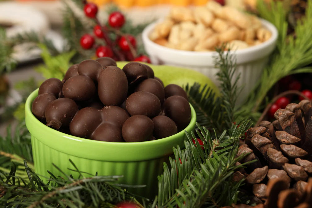 Bear Food Double Dip Dark Chocolate Gourmet Peanuts