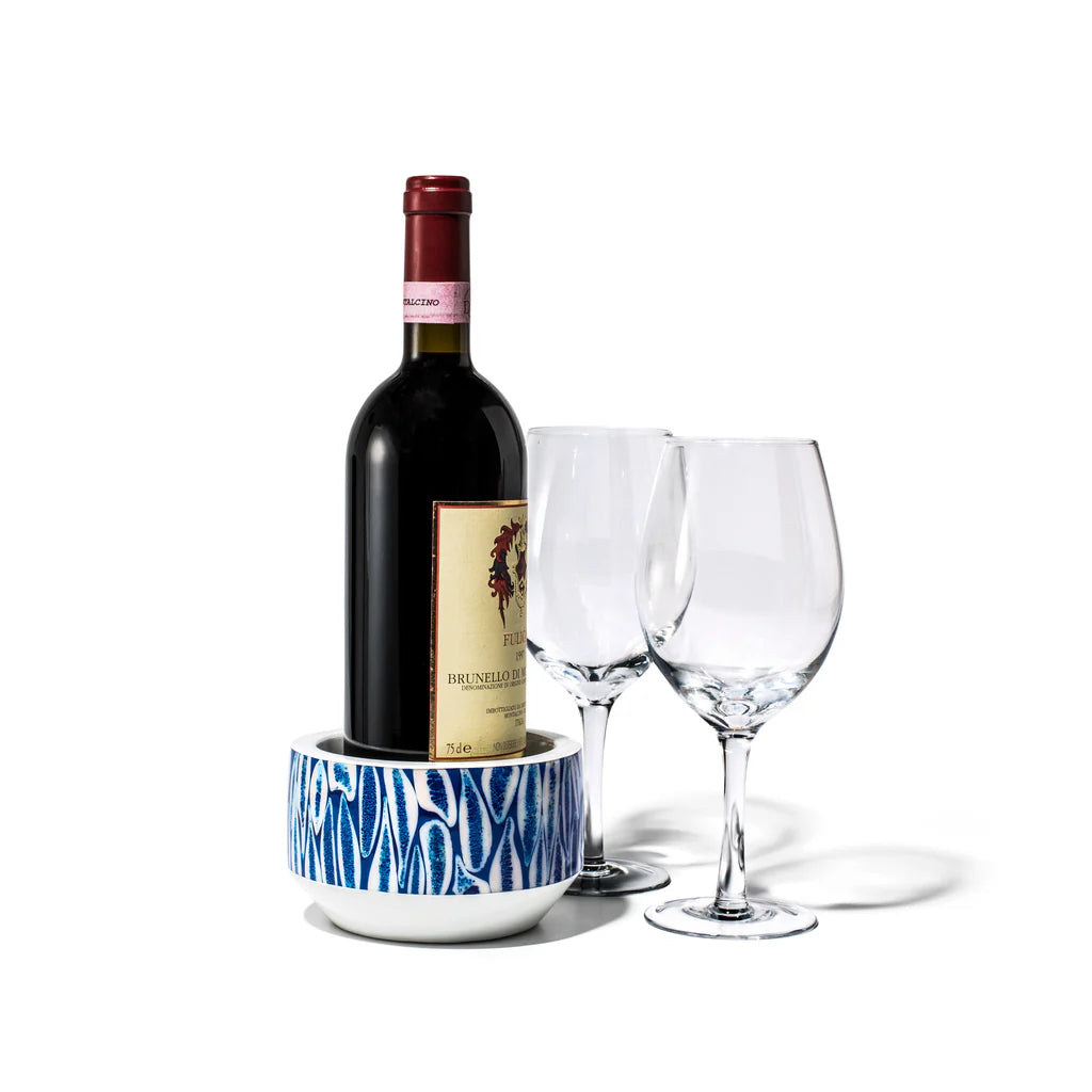 Ladorada Blue Almendro Bottle Holder