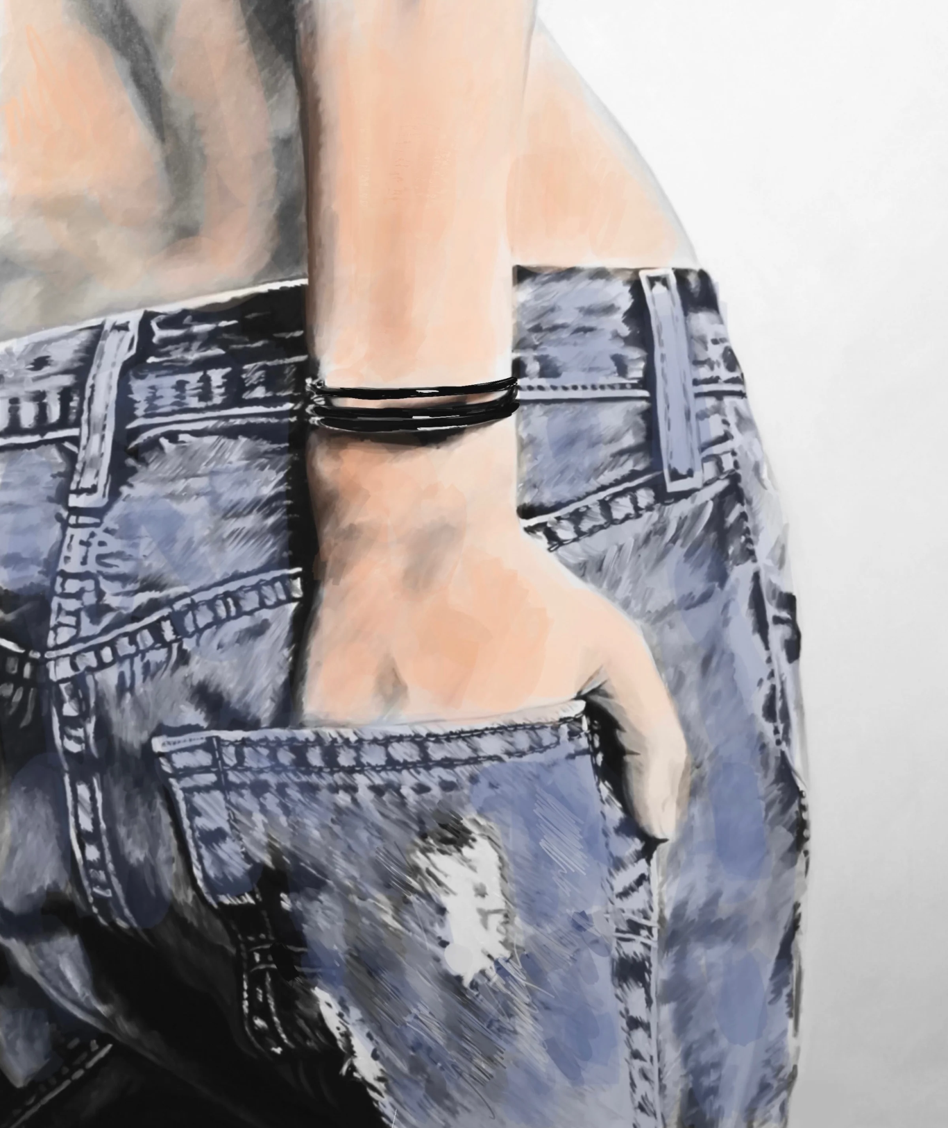 Cindy Press T-Shirt - “Worn Out”