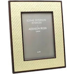 Addison Ross Alabaster Wheat Rattan 8x10 Frame