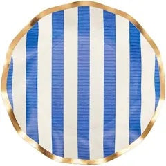 Paper Plates: Salad with Wavy Pattern