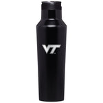 Corkcicle Black Canteen - Virginia Tech