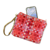 Vintage Silk Scarf Wristlet Bag