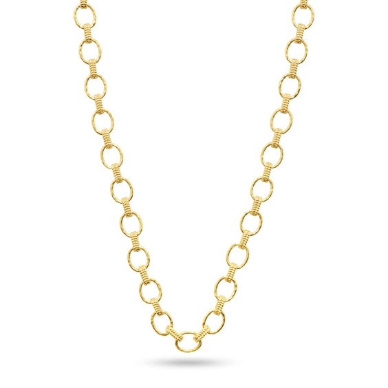 Capucine De Wulf Cleopatra Small Link Necklace 16+2” -Gold
