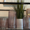 Pink Glass Vases (Multiple Sizes)
