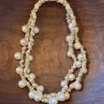 MELA Double Cord Pearl Necklace