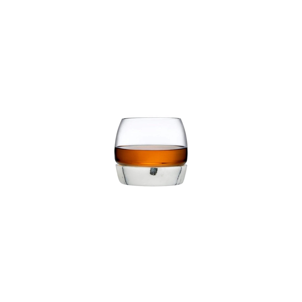 Chill Whiskey Tumbler with Marble Base