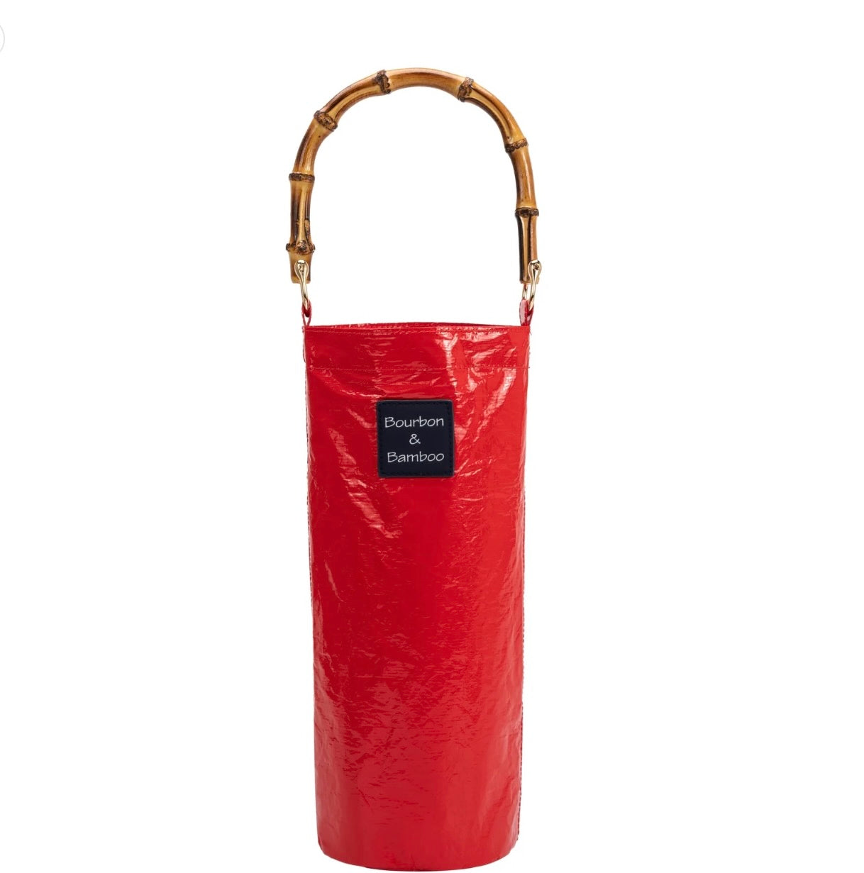 Bourbon & bamboo wine totes