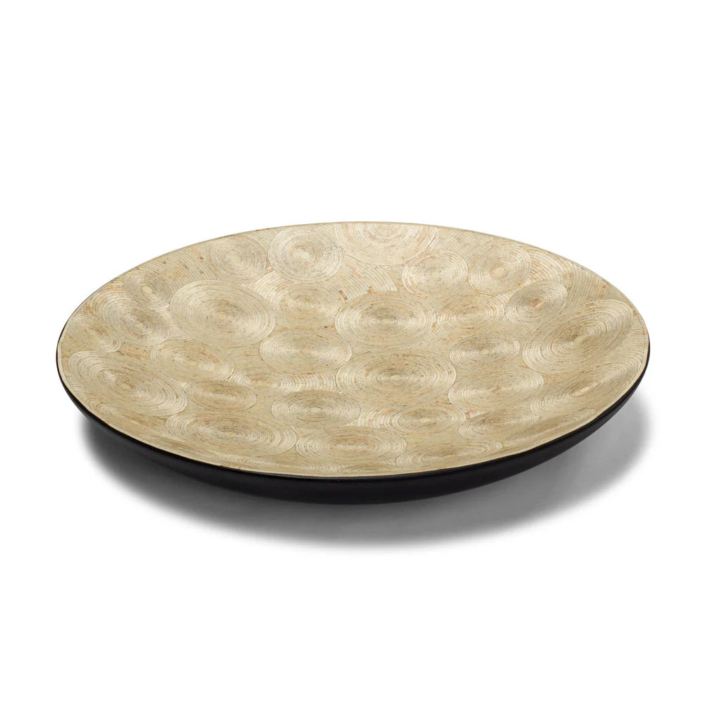 Ladorada Natural 18" Round Centerpiece