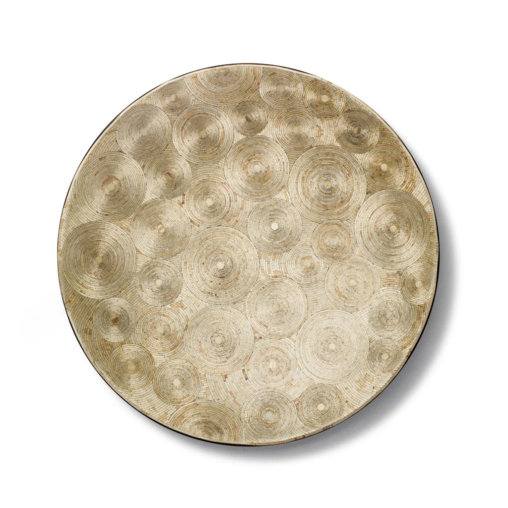 Ladorada Natural 18" Round Centerpiece