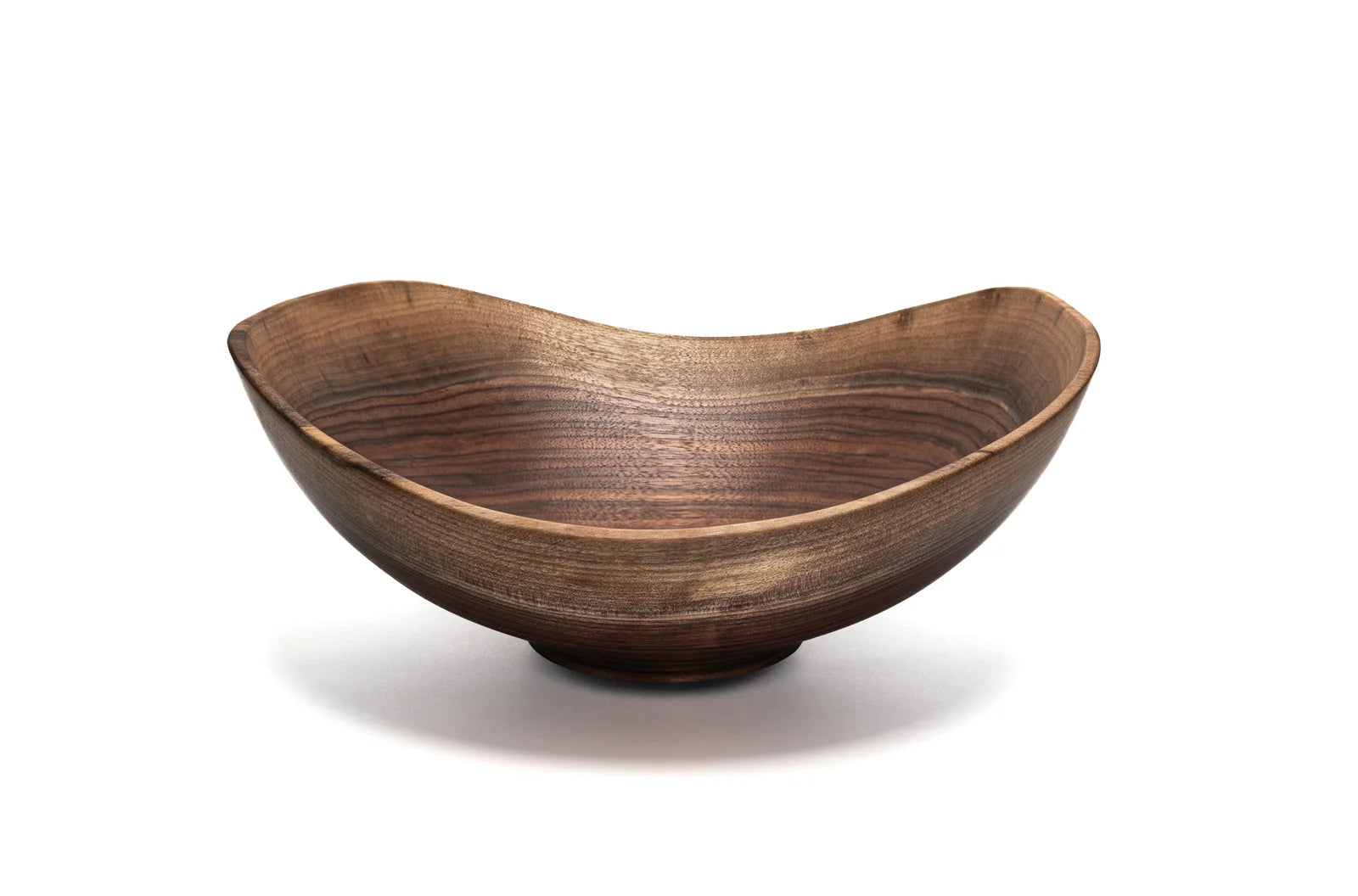 Andrew Pearce Live Edge (Oval) Wooden Bowl - Walnut Large
