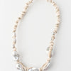 MELA Trullo White Baroque Pearl Necklace