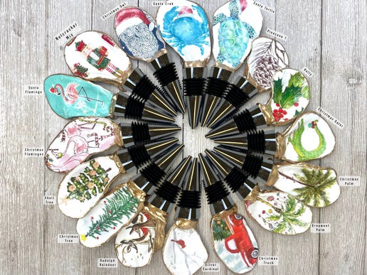 Michelle Allen Designs - Christmas Wine Stopper