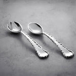 Organic Pearl Large Salad Servers