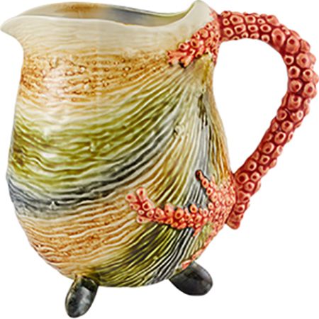 Bordallo Pinheiro Oyster & Scallop Pitcher