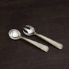 Sierra Modern Fina Salad Servers (Gold)