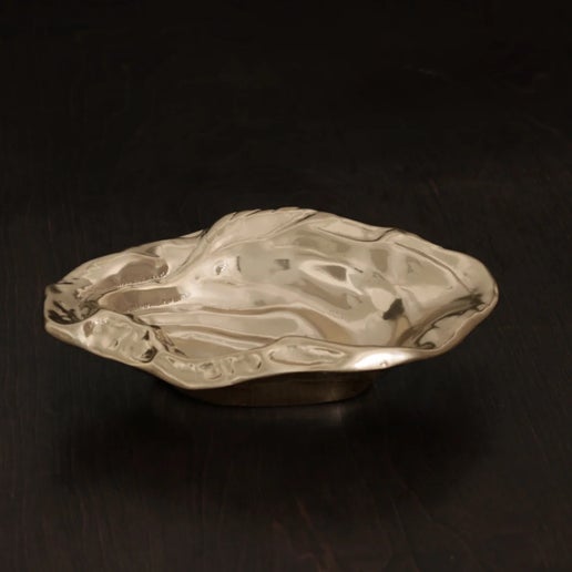 Sierra Modern Oyster Small Bowl (Gold)