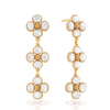 Capucine De Wulf Clover Linear Earrings - MOP