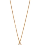 Capucine De Wulf Clover Double Sided Charm Necklace, 16"+2" - MOP