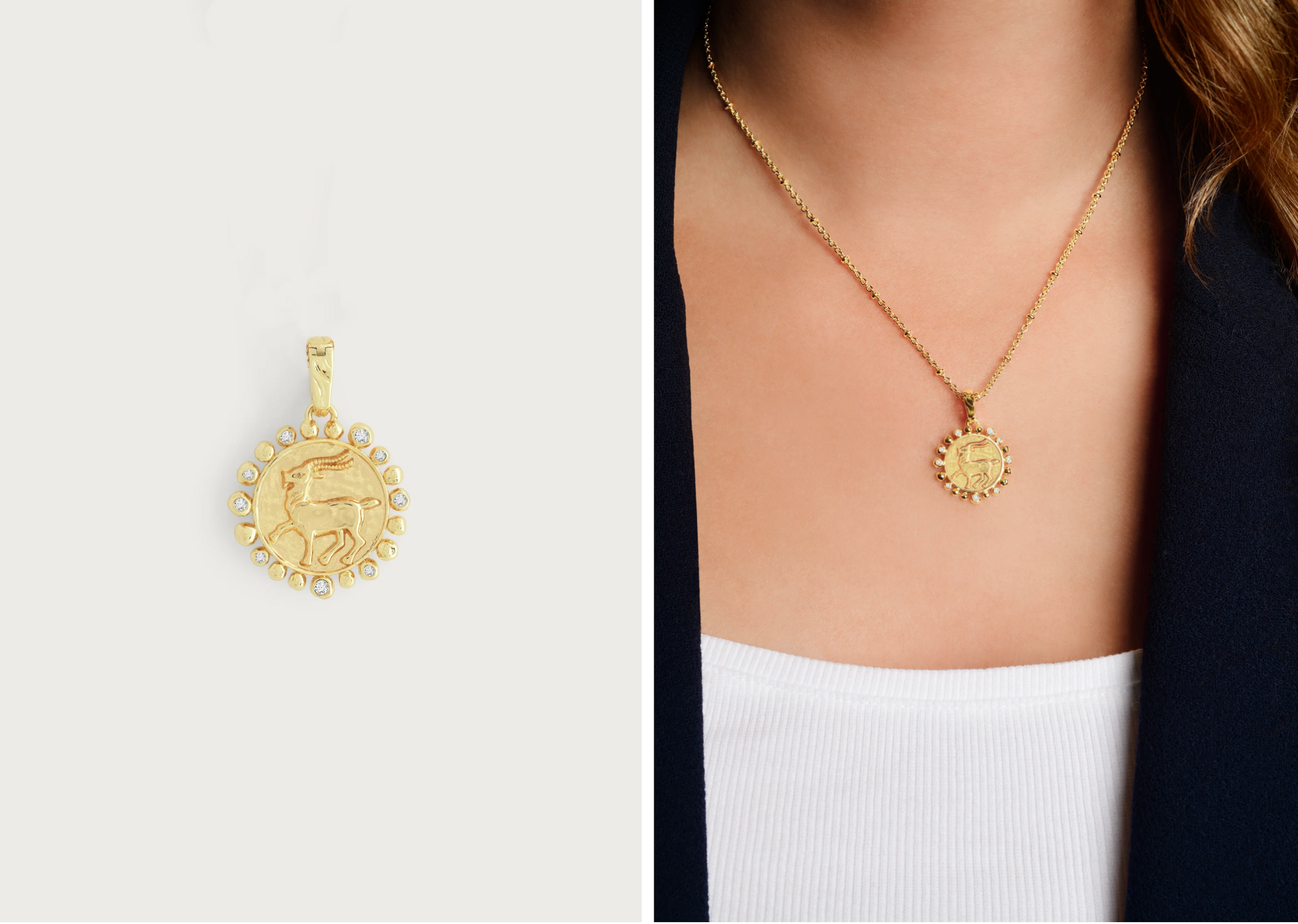 Annabel Aram Zodiac Charm - Capricorn