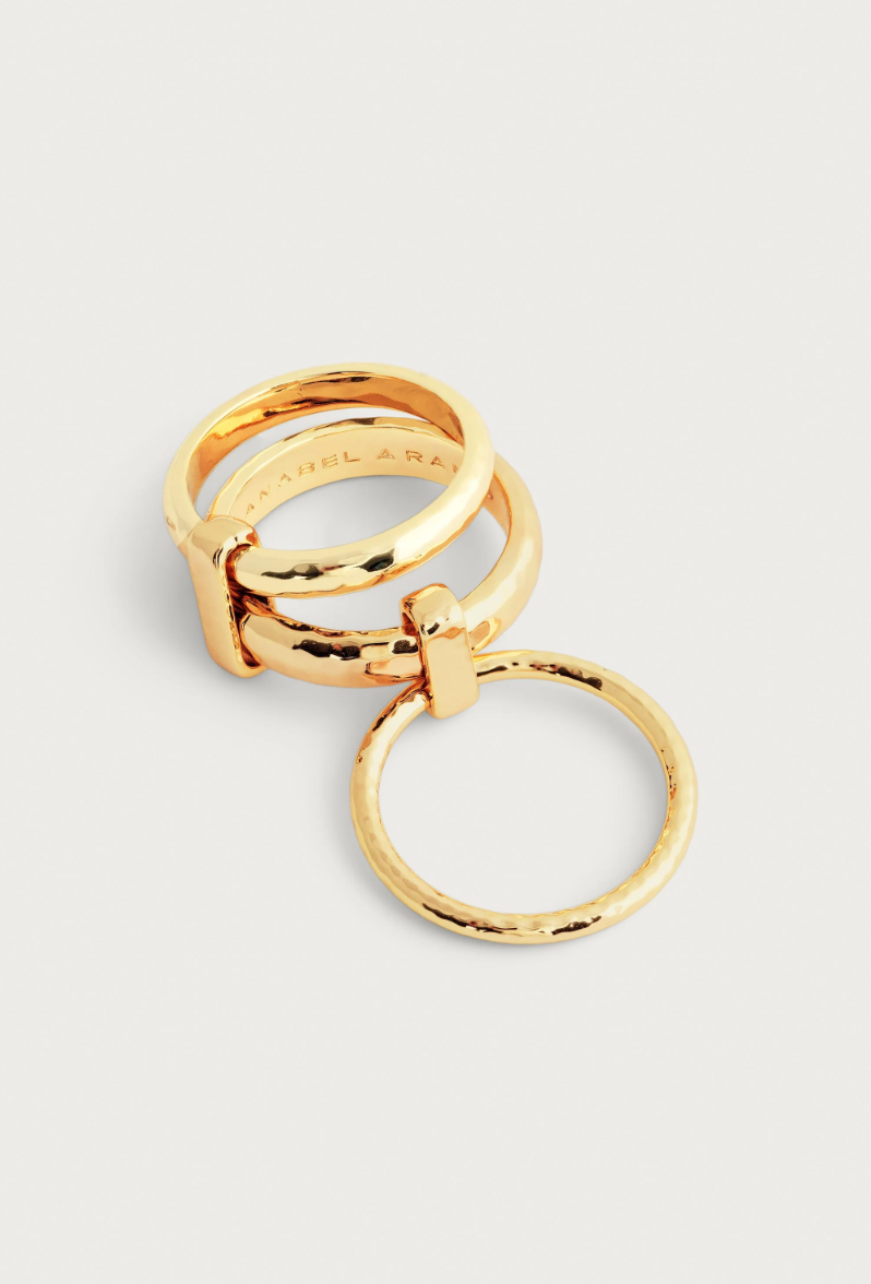 Anabel Aram Farrier Triple Connected Ring