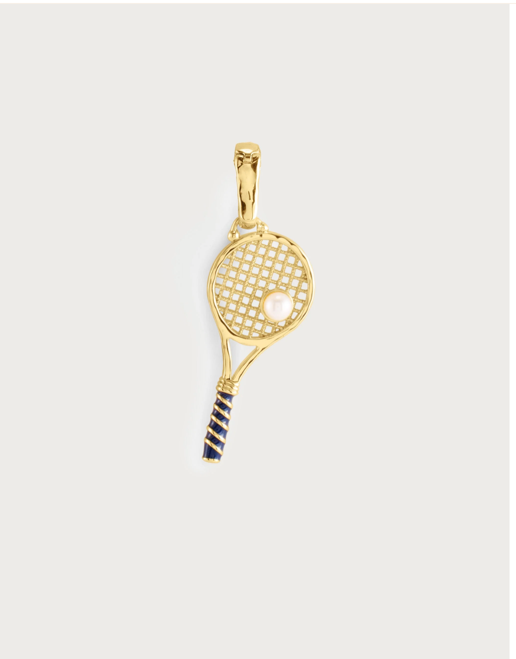 Anabel Aram Tennis Racket Charm