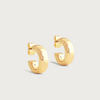 Anabel Aram Farrier Huggie Hoop Earrings