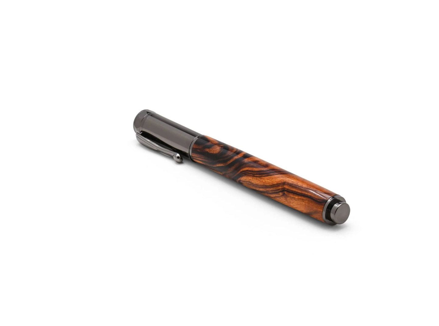 Roots and Jones Desert Ironwood Gun Metal Rollerball