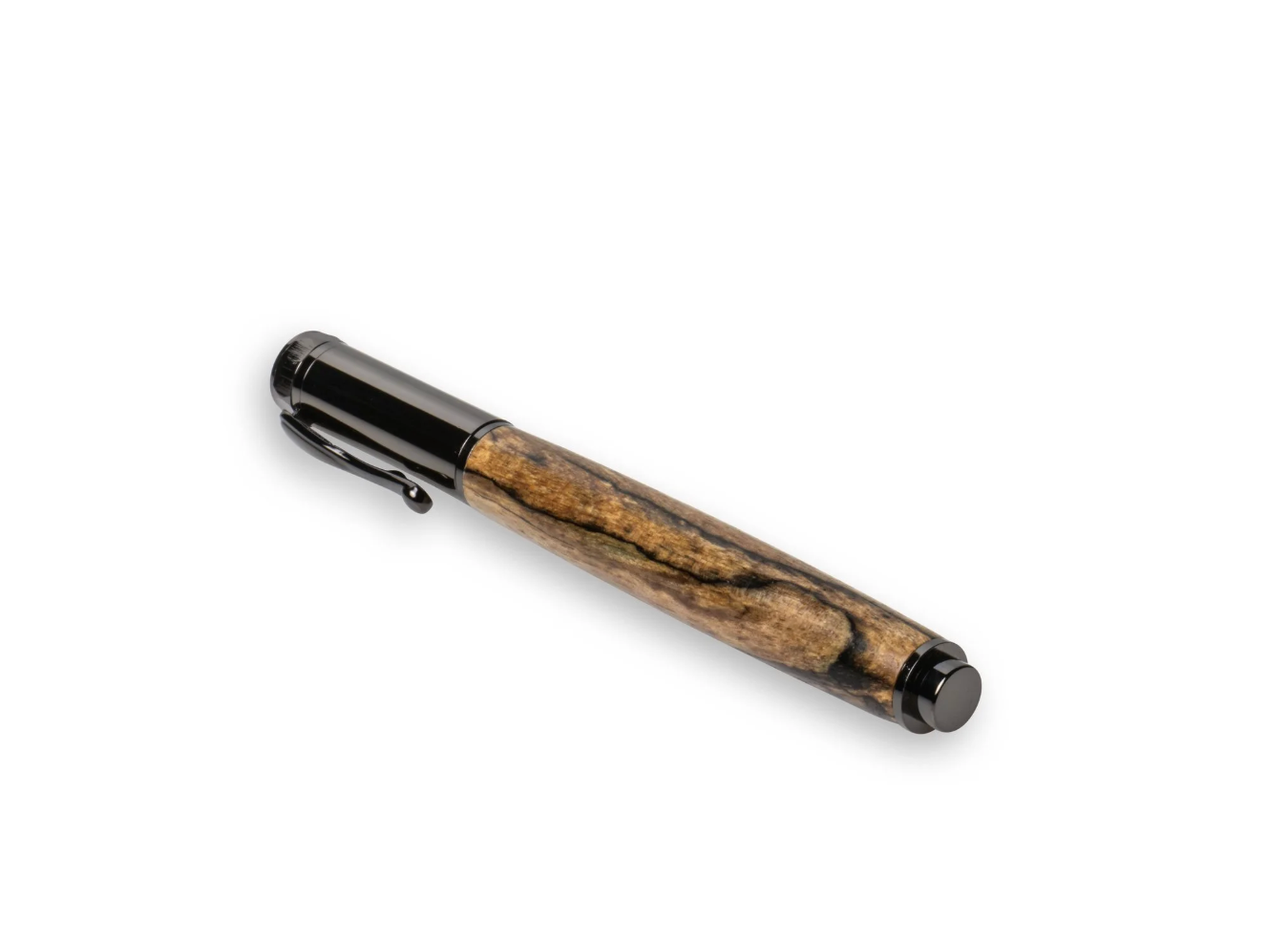 Root and Jones Texas Pecan Gun Metal Magnetic Rollerball