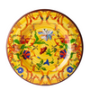 Mario Luca Giusti Pancale Dinner Plate In Yellow 10.63 Inch
