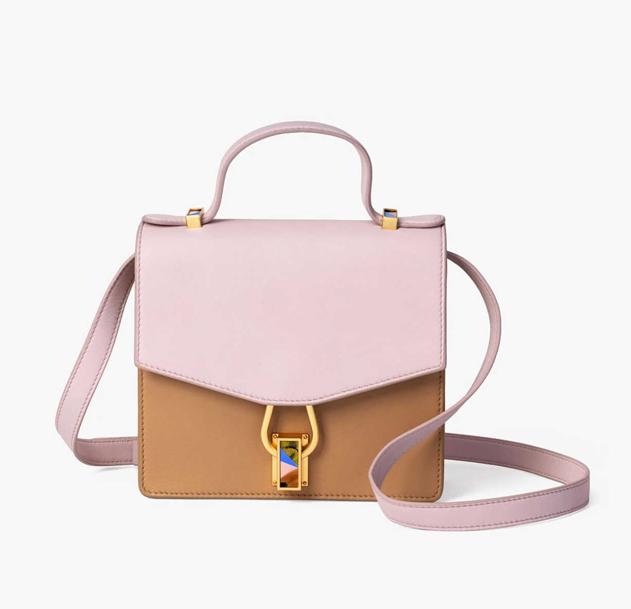 Chelsea Handbag Featherway Spring Color Block