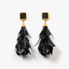 Brackish Parades Statement Earring Sting Ray Gold