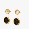 Brackish Riley Bezel Jacket Earring
