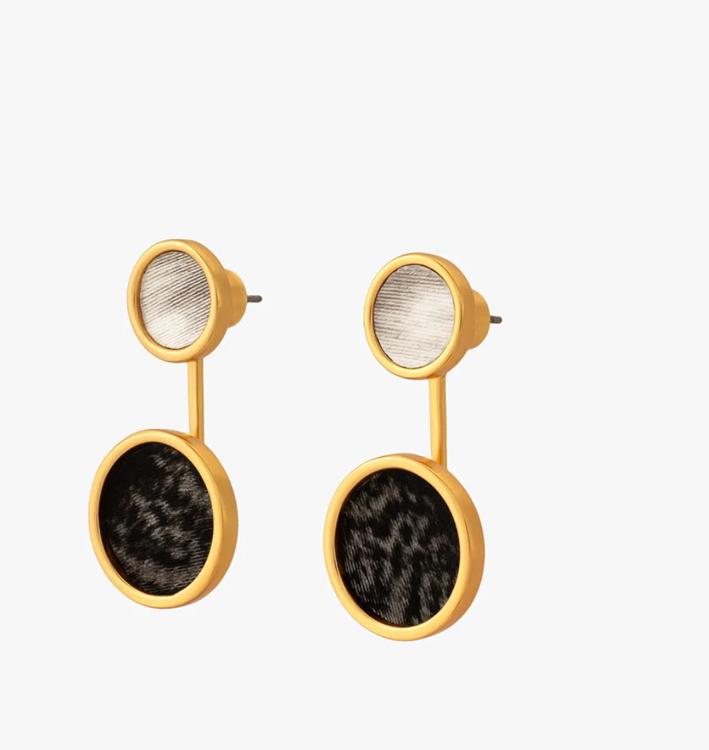 Brackish Riley Bezel Jacket Earring