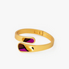 Brackish Aaliyah Bezel Hinge Cuff